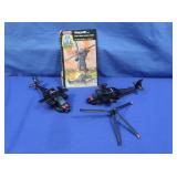1980's Tonka GoBots Warpath Helicopters,1 Partial