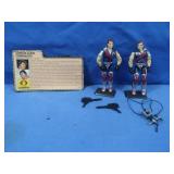 Vintage GI Joe'Tomax&Xamot' w/Cutout