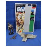 Vintage GI Joe'Raptor' w/Card