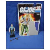 Vintage GI Joe'Chuckles' w/Card