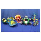 Fisher Price Planet Heroes Figurines&Vehicles
