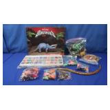 Vintage Plastic Dinosaurs,Snakes, lg variety