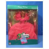 1990 NIB Happy Holidays Barbie(box has some