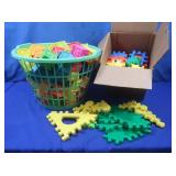 Rubber Toy Blocks,Plastic Building Tracks