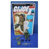 1983 G.I. Joe Halo Jumper Action Figure&Card