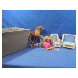 Barbie Patio Furniture, Pets, Horse&other Access