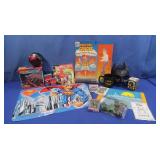 TMNT figures,NIP 1994 Spiderman Poster,Batman