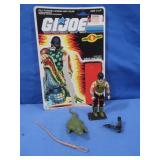 Vintage GI Joe'CrocMaster' w/Card