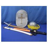 Plastic Play Swords&Shield