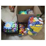 Megablocks,Foam Squares,Melissa&Doug trains