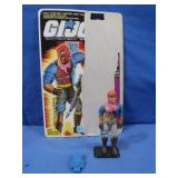 Vintage GI Joe'Zandar' w/Card