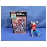 1985 GoBots by Tonka 'Cy-Kill' Car&box (damaged)