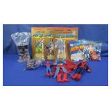 1989 DC Comics Super Heroes Figurines,Kids Meal
