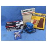 4 1/2" Angle Grinder,Sandpaper, Hand Orbital