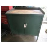 Metal Machine Shop Work Stationg-36x24x36"H,Door