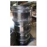 MRR Steel Black Slot Inserts, 21.5" dia, 12"