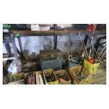 Wood Top Shop Bench/Table-88x34x40"H