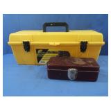 26" HD Plastic Plano Tool Box,Metal Tool