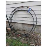 2 Round Cord Wood Frames-40"x48" Hts