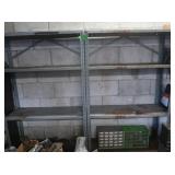 2 Metal Shelving Units-36x13x58"H