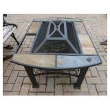 Patio Fire Pit(missing 1 pc slate) 29x38x24"