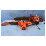 Homelite chainsaw - electric 18"; Remington Limb