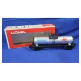 Vintage Lionel Mobilgas Plated Tank Car 6-9156