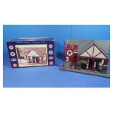 Texaco Service Station Replica w/Box