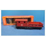 Lionel Santa Fe Working Flatcar Caboose w/Storage