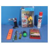 Cable Splice/Repair Kit,Mini Screwdrivers,Lighter