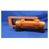 Lionel Lines Tank Car 6465 w/Storage Box,Dirt On