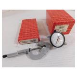 Starrett Dial Indicator 24-111J & Micrometer