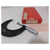 Starrett 256P 3" Disc Type Micrometer