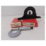 Starrett Micormeter T230XRL,Protractor PNR 1224W
