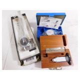 Brown & Sharpe Dial Caliper-51879, 2 other Gages
