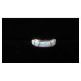 14K Ladies Opal Ring--6.3 Grams Gross Weight