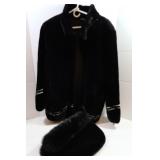 Beaver Fur Jacket w/ Hood, Made in Canada
