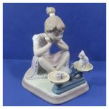 Lladro #5474 Girl with Animals