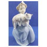 Lladro #6642 Chubby Kitty