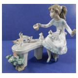 Lladro #6109 Kitten Tea Party