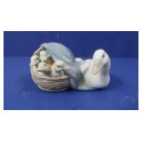 Lladro #4895 Basket of Ducks