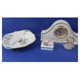 Lenox Lot of 4--Quartz Fruits of Life Clock,