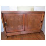 Mission Style Entertainment Credenza--3