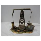 Handmade Copper Oil Well Music Box