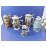 Steins (5) --Handcrafted in Brazil Exclusively