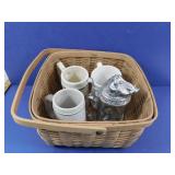 Stein and Mug Lot --Boars Head Stein, Steeler