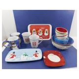 Kitchen Dishware Lot--Mugs, Bowls, and Serving