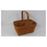Longaberger 1984 Divided Basket