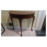 3 Legged Half Table--Cherry (Excellent