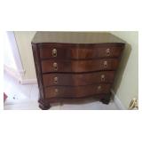 Hickory Chair Company Beveled 4 Drawer Cherry